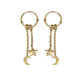 Celestial Mini Hoops