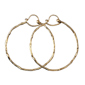 Coral Hoops Small