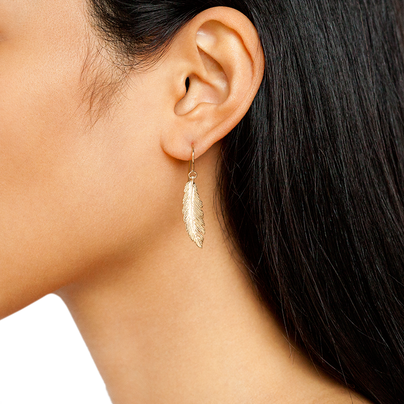 E-feather earrings medium-onfig-new