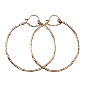 Coral Hoops Small