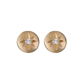 Disc Studs Small Solitaire