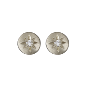 Disc Studs Small Solitaire