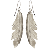 Feather Earrings Big | manon jewelry Feather Earrings Big | manon jewelry