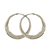 Hammered Hoops Small