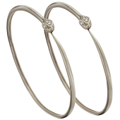 Snake Ouroboros Hoops XL