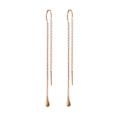 Thread Earrings Drop Short