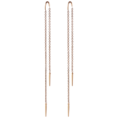 Thread Earrings Spear Long