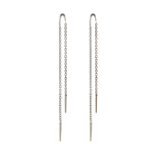 Thread Earrings Spear Short
