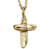 Driftwood Cross Pendant Big
