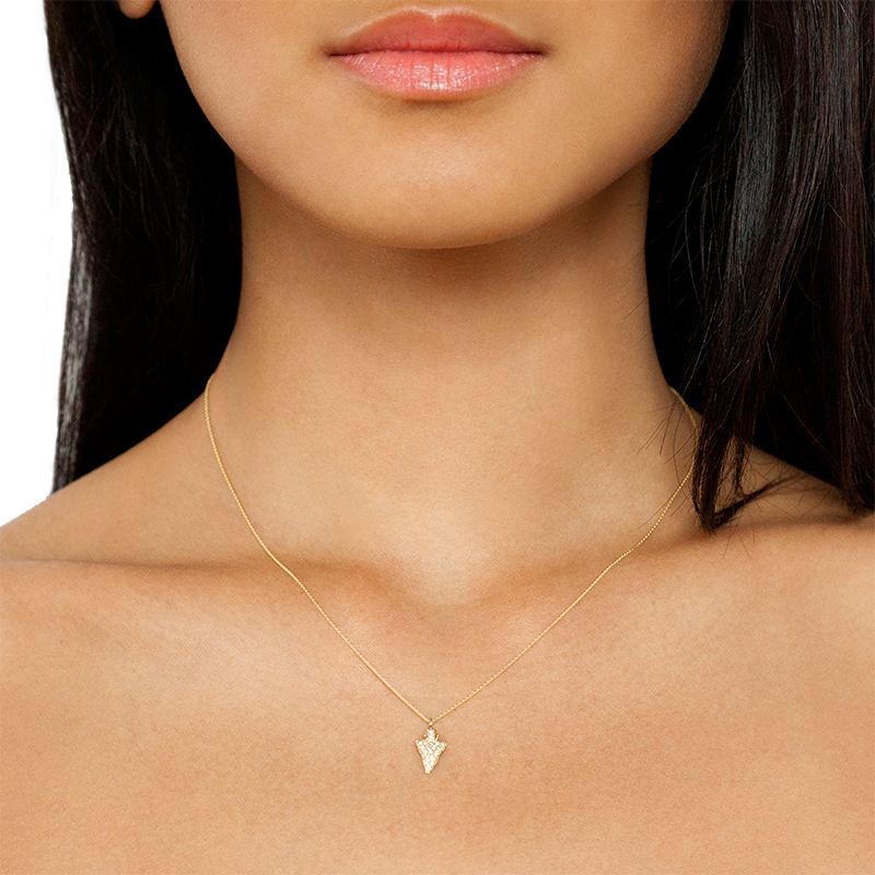 P-arrowhead pendant pave-onfig-new