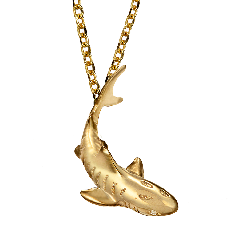 Shark Pendant Mini | manon jewelry