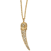 Warrior Pendant Small Pavé