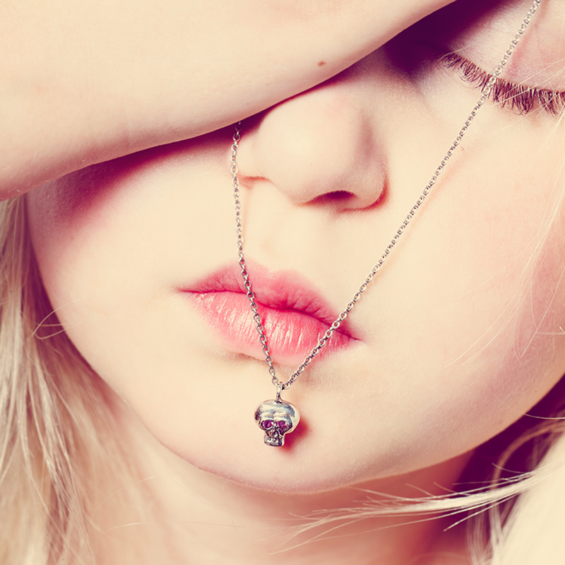 P.KID-skull pendant mini-onfig-2-new