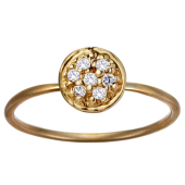 Disc Ring Big Pavé