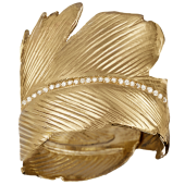 Feather Ring Pavé