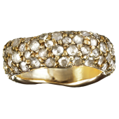 Ocean Band Pavé
