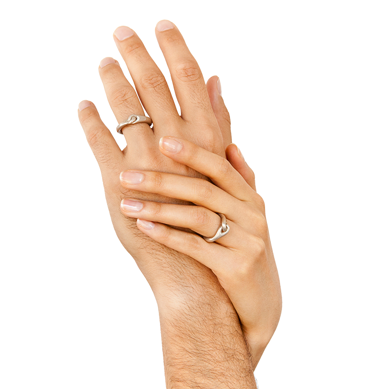 R SET-knot ring-onfig