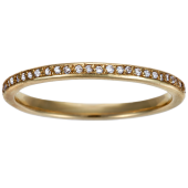 Stack Ring Thumb Pavé