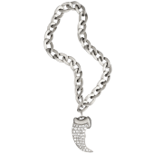 Claw Charm Bracelet Pavé