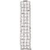 Disc Mesh Cuff Pavé