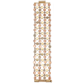 Disc Mesh Cuff Pavé