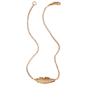 Feather Bracelet Mini Pavé
