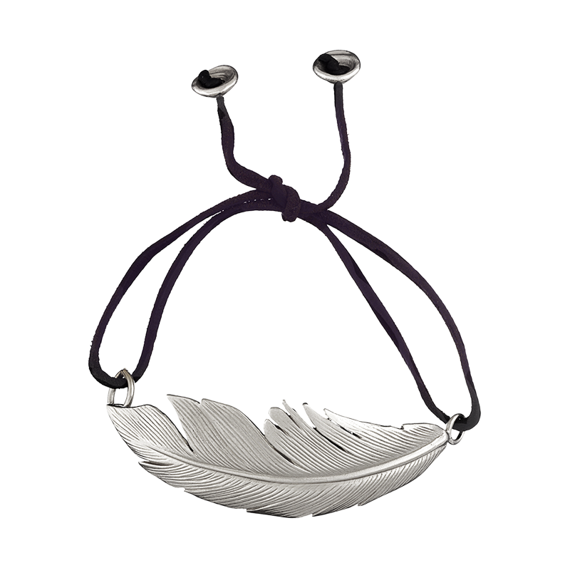 B-Feather_Leather_Bracelet_y-85-new