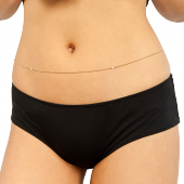 Belly Chain Ball Disc Pavé