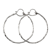 Coral Hoops Small