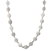 Disc Necklace 1 Pavé