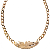 Feather Choker Pavé