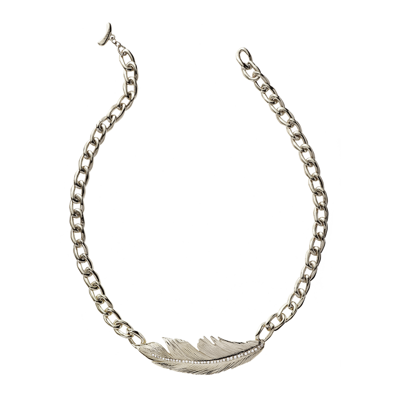 N-Feather_Choker_Pave_y-90-w