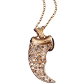 Claw Pendant Small Pavé