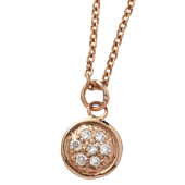 Disc Pendant Big Pavé