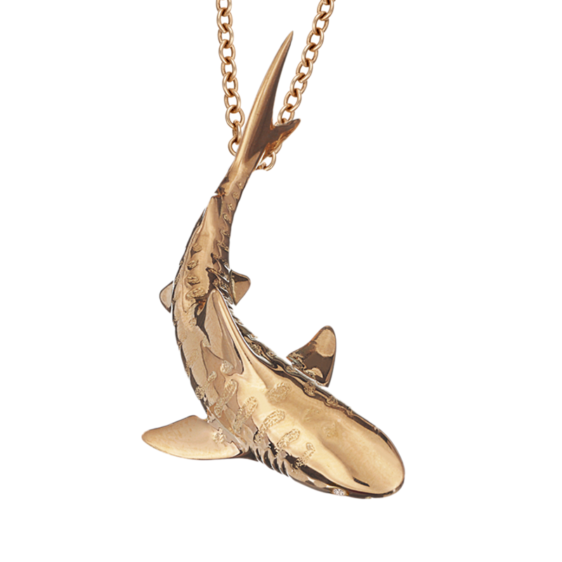 Shark Pendant Big | manon jewelry