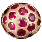 Bubble Ring Rubies