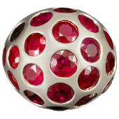 Bubble Ring Rubies