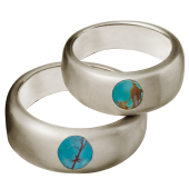 Classic Wedding Band Solitaire