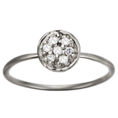 Disc Ring Big Pavé