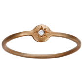 Disc Ring Small Solitaire