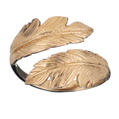 Feather Double Ring