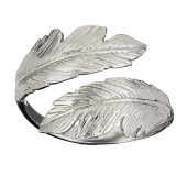 Feather Double Ring