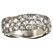 Ocean Band Pavé