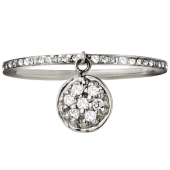 Stack Ring Disc Pavé