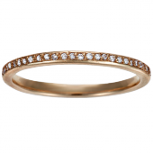 Stack Ring Thumb Pavé