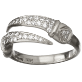 Warrior Double Ring Pavé