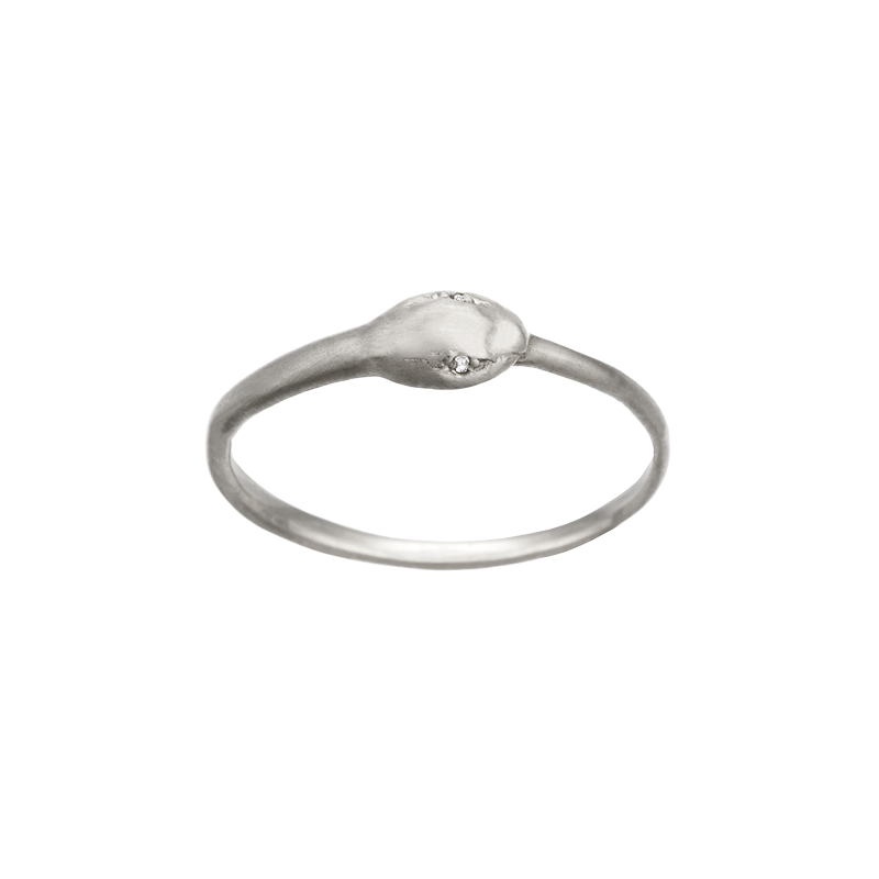Snake Ouroboros Pinky Midi or Toe Ring | manon jewelry