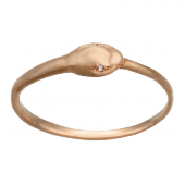 Snake Ouroboros Pinky Midi or Toe Ring
