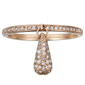 Stack Ring Drop Pavé