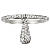 Stack Ring Drop Pavé